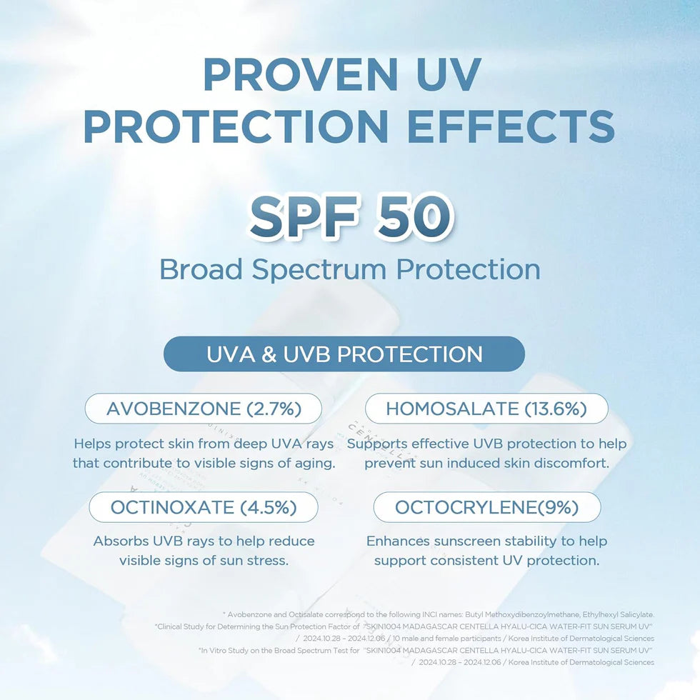 Hyalu-Cica Water-Fit Sun Serum UV